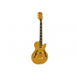 DIMAVERY LP-600 E-Guitar, nature maple